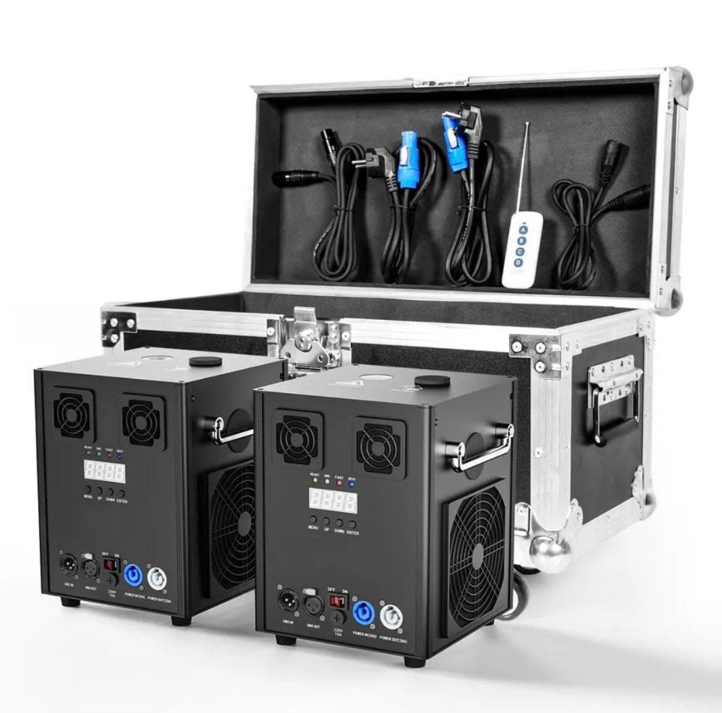 2x Sparkular 600W inclusief flightcase & afstandsbediening, Muziek en Instrumenten, Geluidgestuurd, Nieuw, Ophalen of Verzenden
