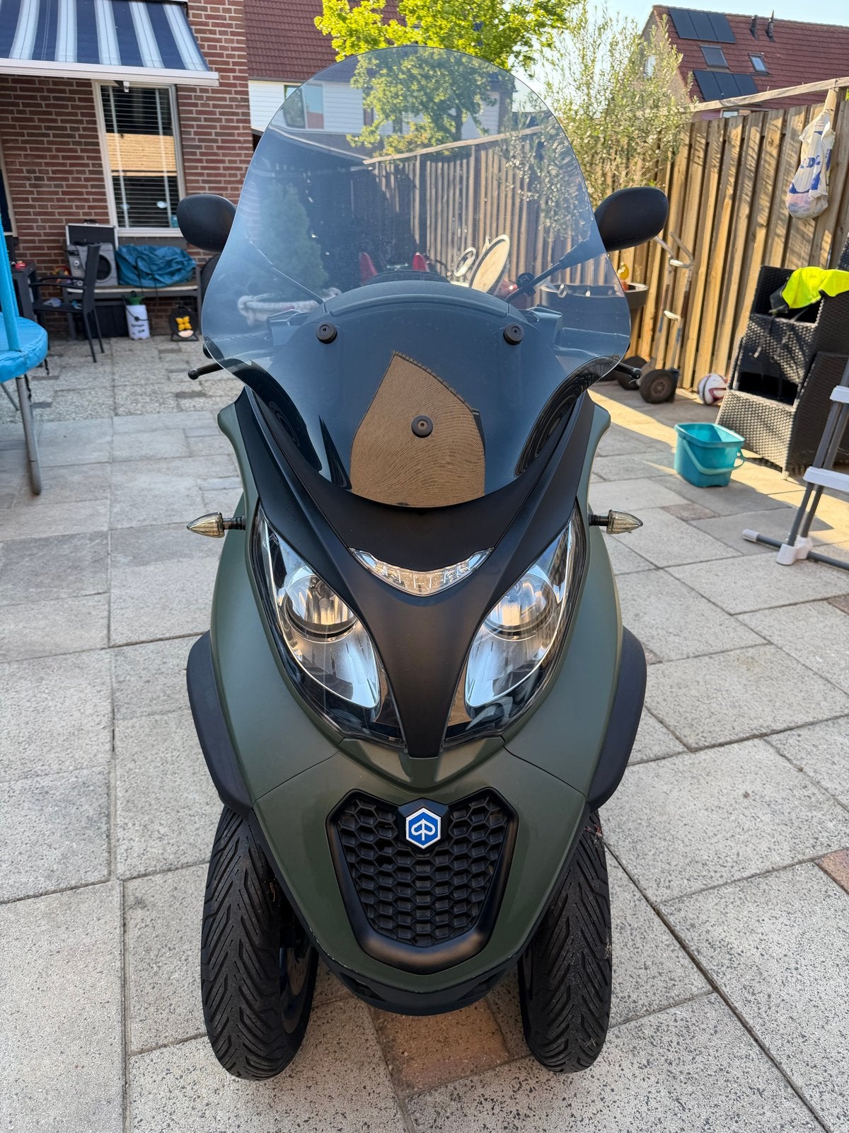 Piaggio MP3 500 business - Akrapovic uitlaat, Particulier