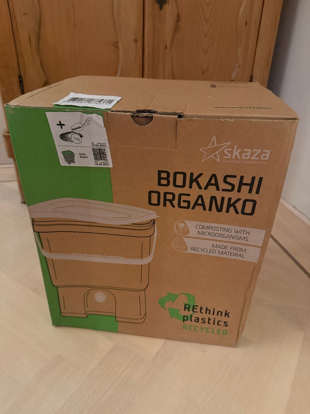 Skaza Bokashi Organico Compostemmer - Nieuw in doos, Ophalen, Nieuw