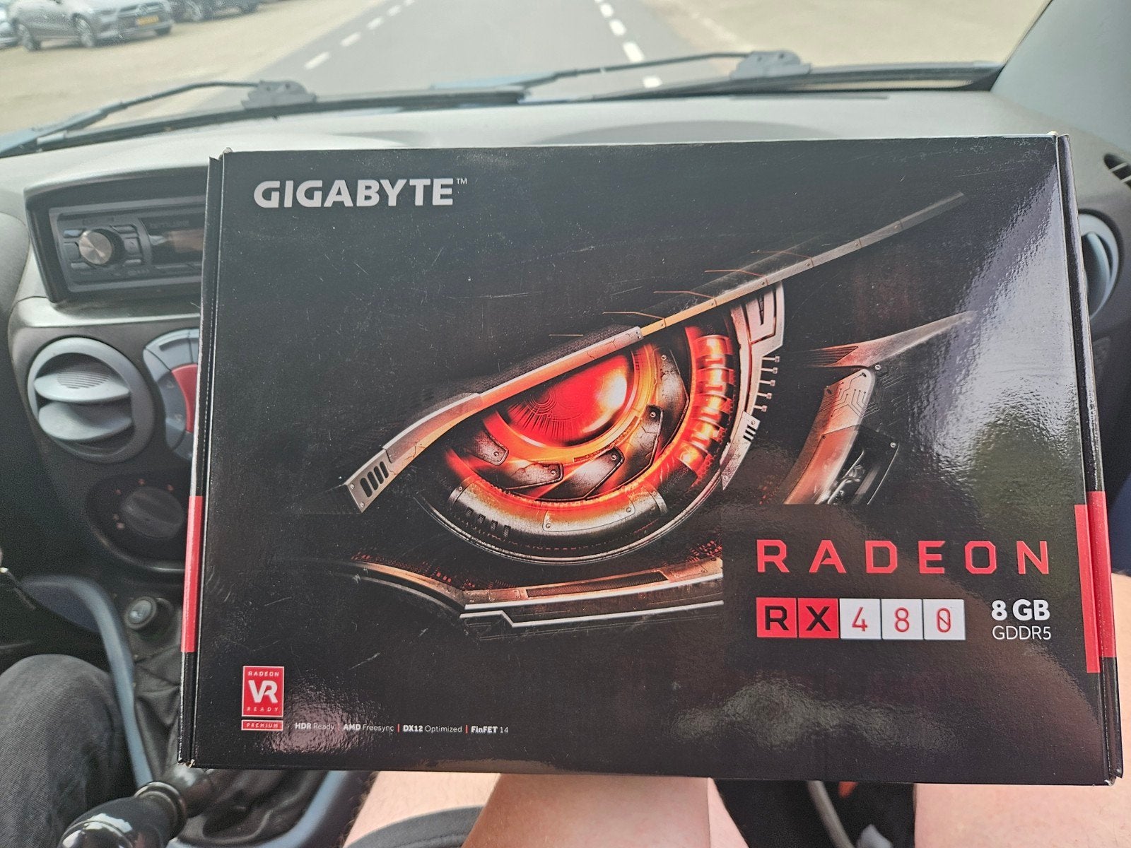 Gigabyte Rx480 8gb nieuw in doos, Computers en Software, Videokaarten, Ophalen, PCI-Express 3, AMD, HDMI