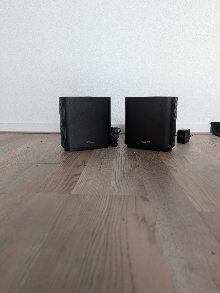 Asus CT8 (2 stuks, Zwart), Ophalen, Zo goed als nieuw, Router, Asus