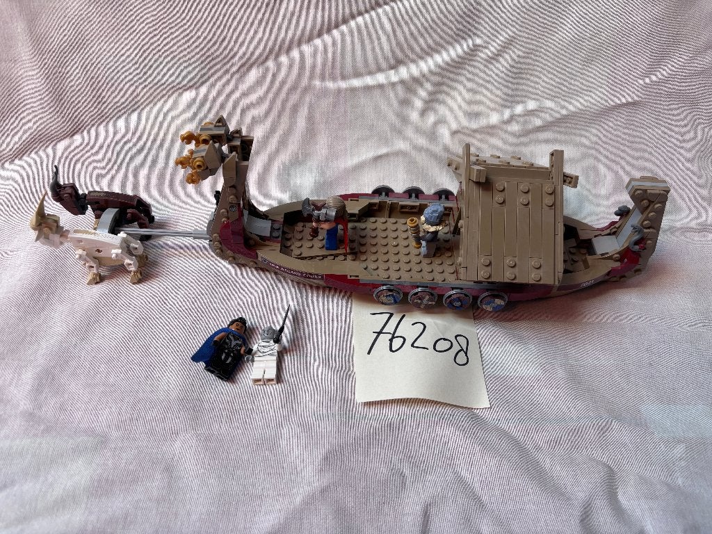 76208 LEGO Marvel Het Geitenschip, Marvel, Lego, Compleet, Ophalen of Verzenden