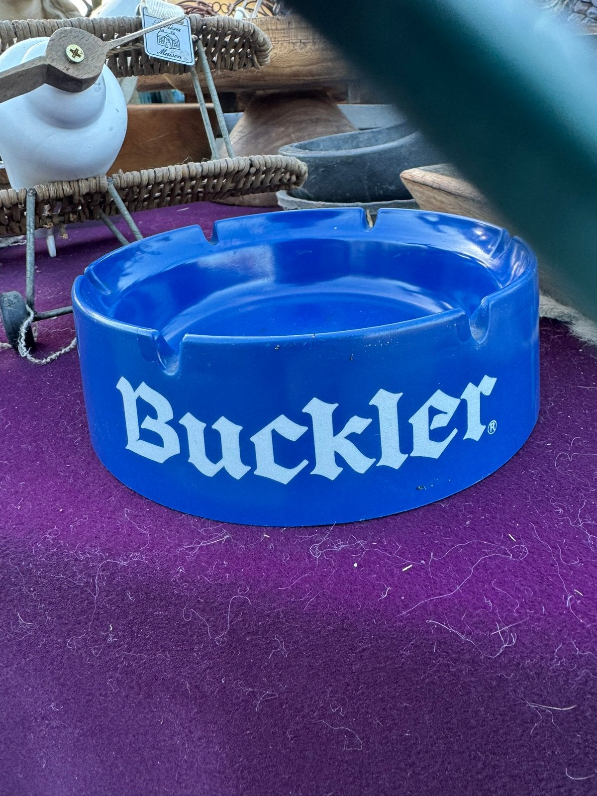 Oude Buckler asbak, Ophalen of Verzenden, Zo goed als nieuw, Asbak