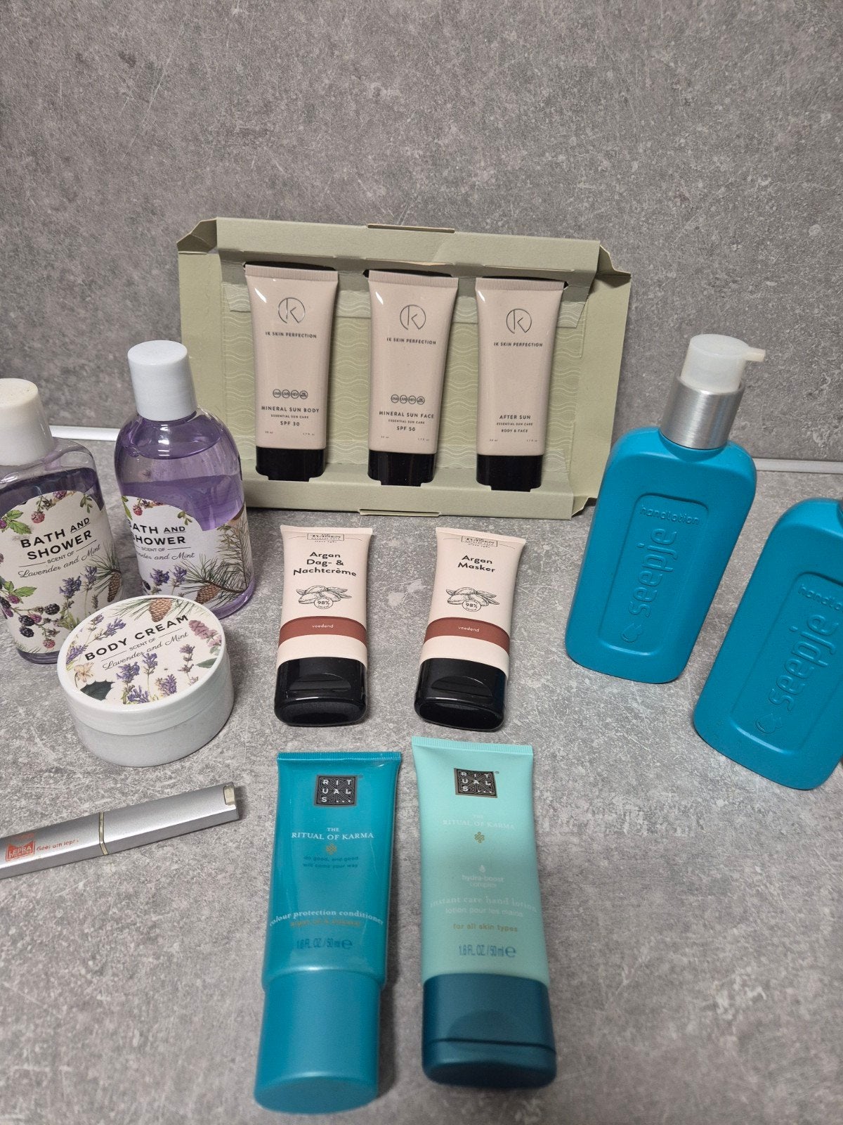 Diverse verzorgingsproducten: Rituals, Seepje, Argan, Ophalen of Verzenden