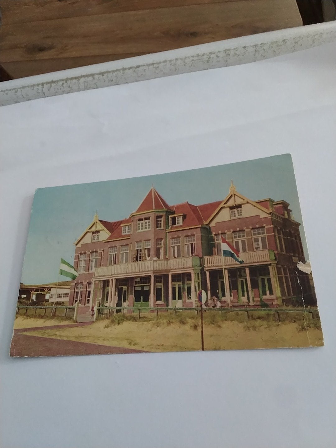 Oude ansichtkaart Koloniehuis "Kerdijk" Egmond aan Zee, Ophalen of Verzenden, 1960 tot 1980, Gelopen, Noord-Holland