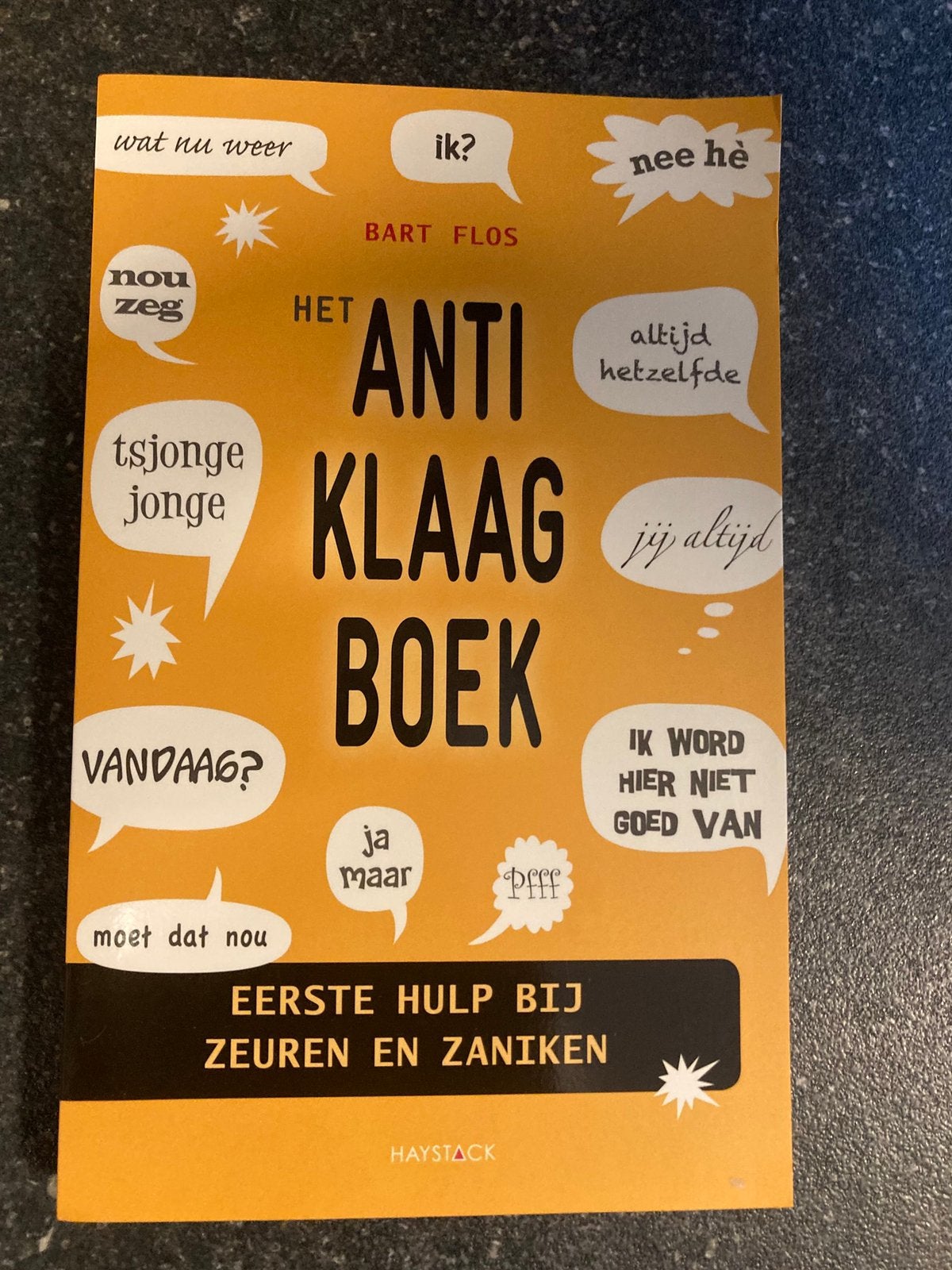 Anti-Klaagboek - Bart Flos, Ophalen of Verzenden, Nieuw, Cognitieve psychologie