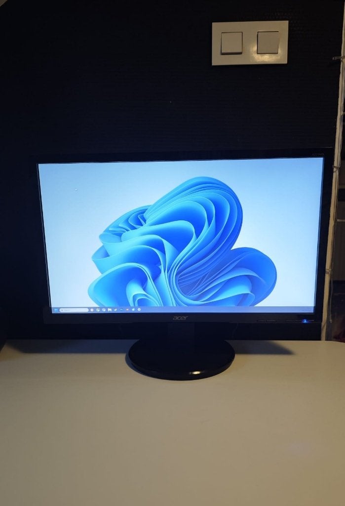Acer K222HQL Monitor – 21,5 inch Full HD, Ophalen, Gebruikt, Full HD, 21,5 inch
