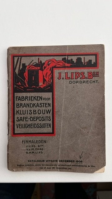 Katalogus van LIPS uit 1906, Ophalen of Verzenden, Catalogus, Onbekend, Gelezen