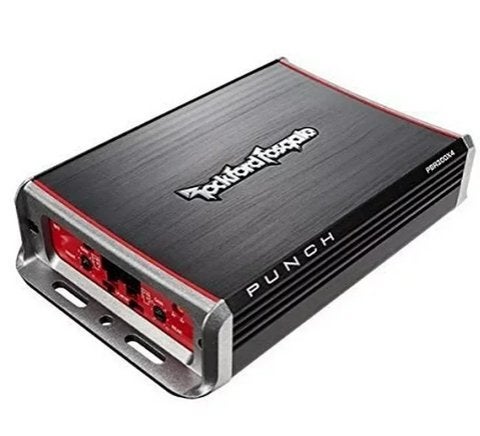 Rockford Fosgate Punch PBR300X4 Mini 4 kanaals versterker