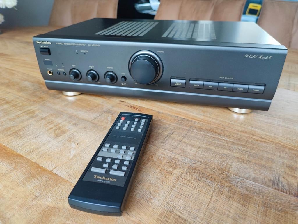 Technics SU-V620 Mark II incl. afstandsbediening, Overige merken, Gebruikt, Ophalen of Verzenden, 60 tot 120 watt