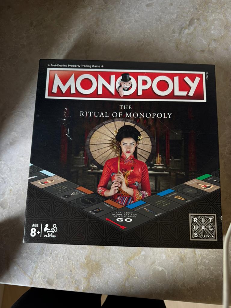 Rituals monopoly, Ophalen, Zo goed als nieuw