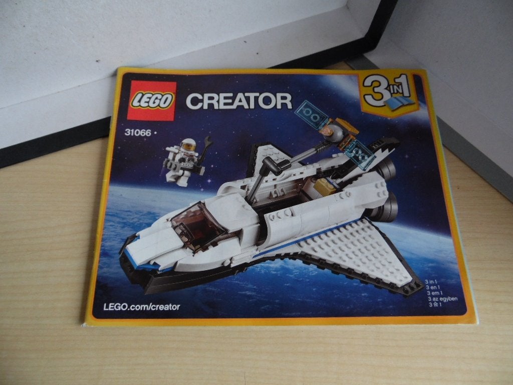 Lego Creator 31066 Space shuttle verkenner 3 in 1, Lego, Ophalen of Verzenden, Zo goed als nieuw, Inclusief instructies