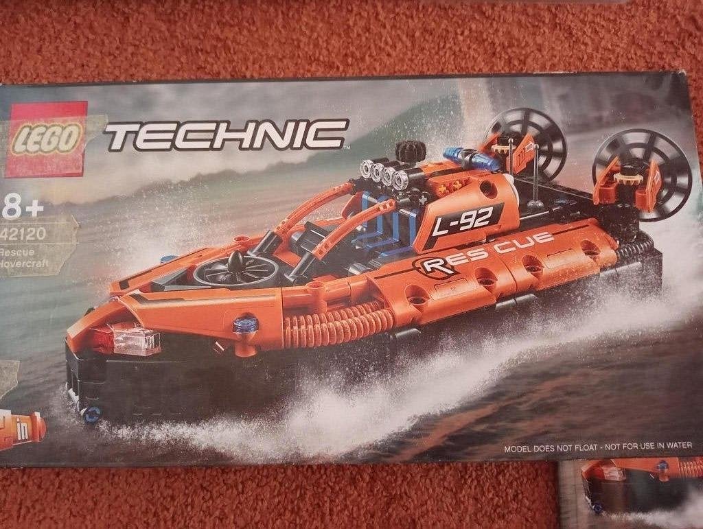 Lego Technic 42120 Reddingshovercraft, Compleet, Lego, Ophalen of Verzenden, Zo goed als nieuw