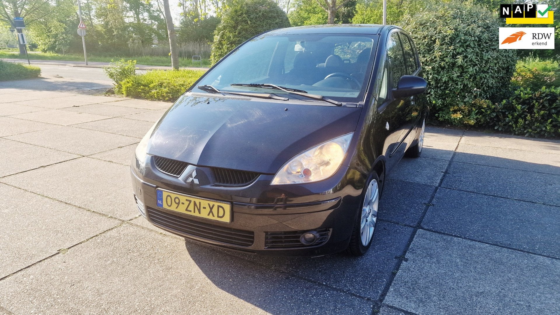 Mitsubishi Colt 1.3 Incharge+ Airco APK..., Gebruikt, 31 €/maand, Origineel Nederlands, Bedrijf