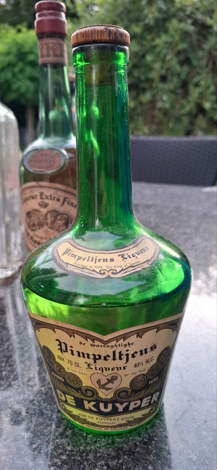De Kuyper likeur fles Schiedam 3 kwart vol, Ophalen of Verzenden