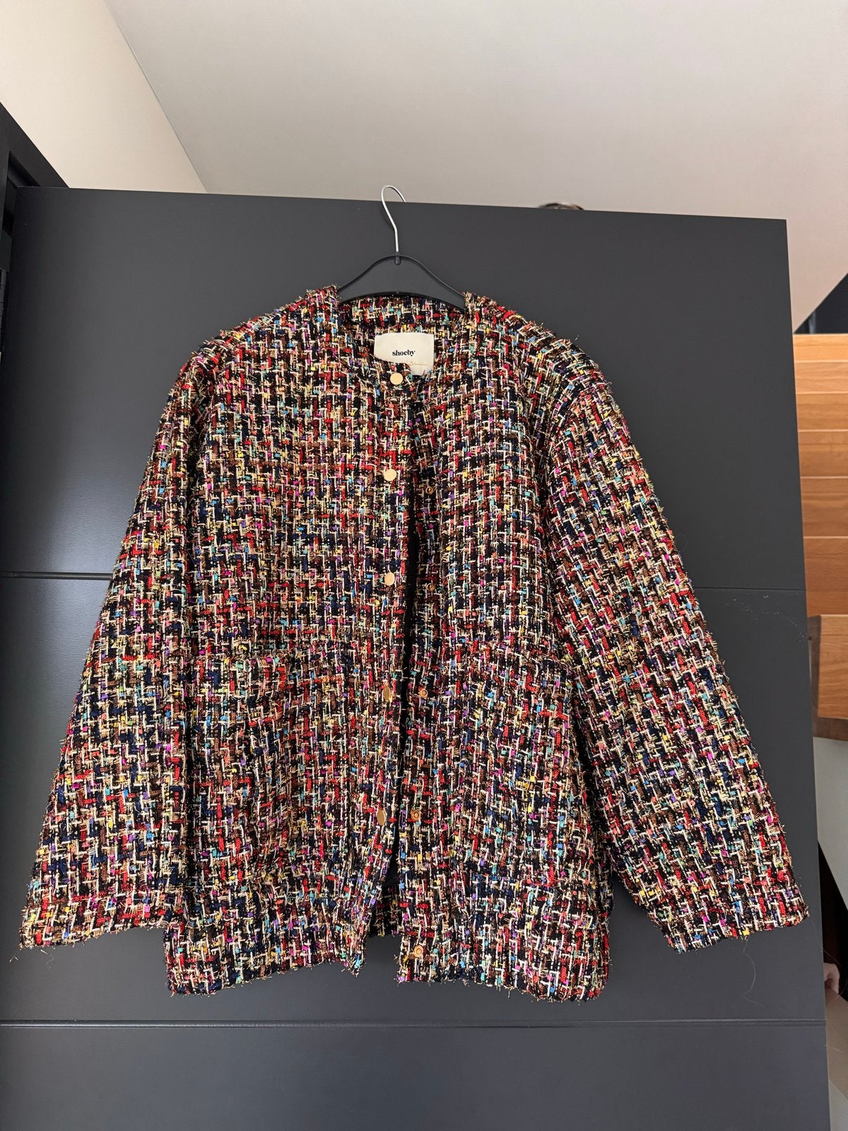 Lonneke Nooteboom voor Shoeby jasje. M/L, Meerkleurig, Maat 42/44 (L), Ophalen of Verzenden, Zo goed als nieuw