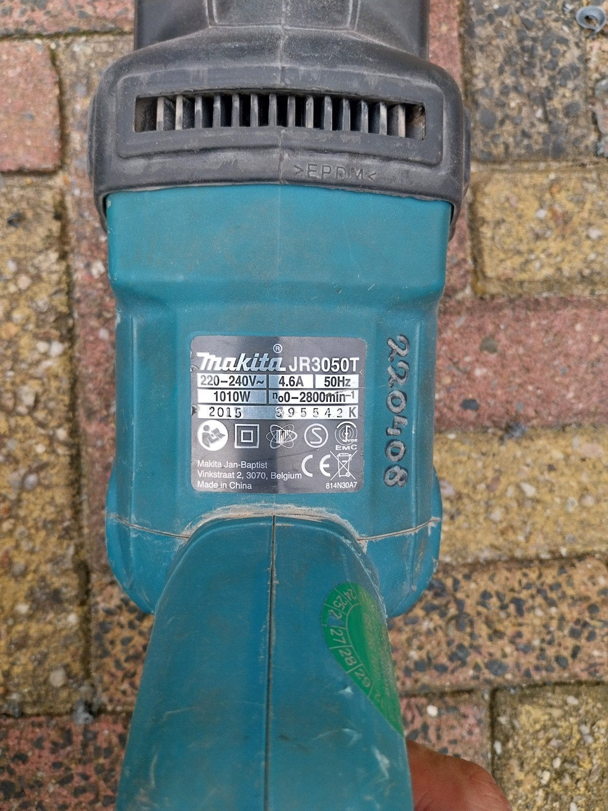 Makita JR3050T Reciprozaag in koffer - 1010W, Ophalen, Gebruikt, 70 mm of meer, 600 tot 1200 watt
