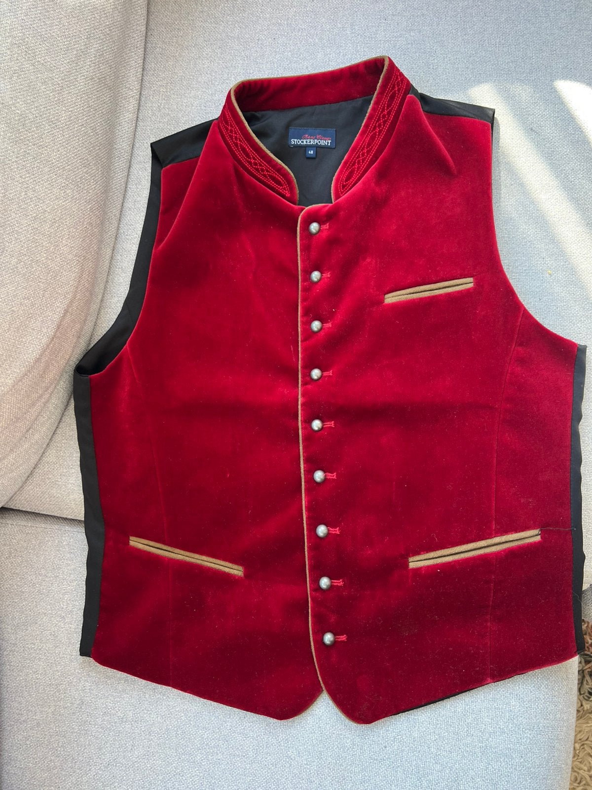 Trachtengilet maat 48 Stockerpoint oktoberfest, Kleding | Heren, Ophalen of Verzenden, Zo goed als nieuw, Maat 48/50 (M)