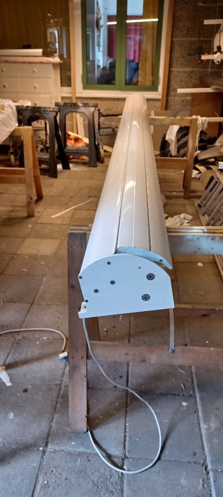 Semi cassettescherm NIEUW doek afst bed, Minder dan 150 cm, Ophalen, Markies
