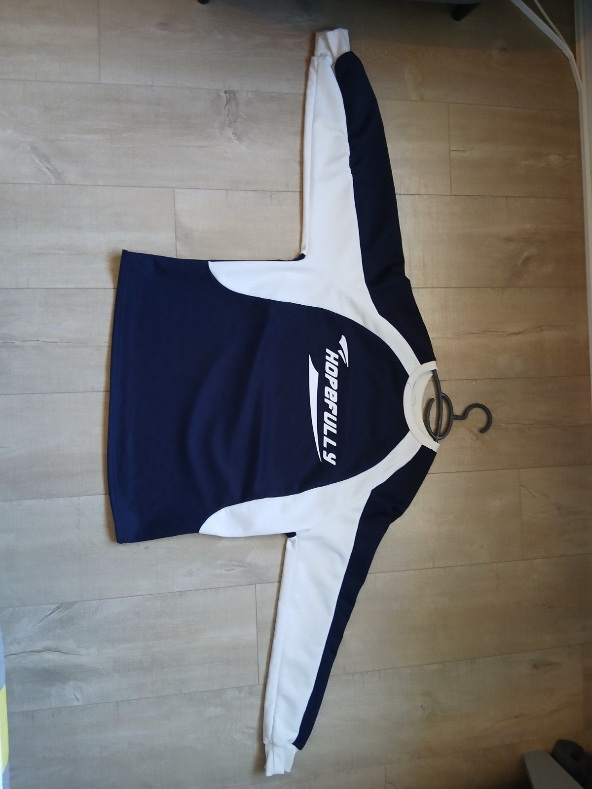 Shein Hopefully Trui Zwart/Wit Maat S, Ophalen, Gedragen