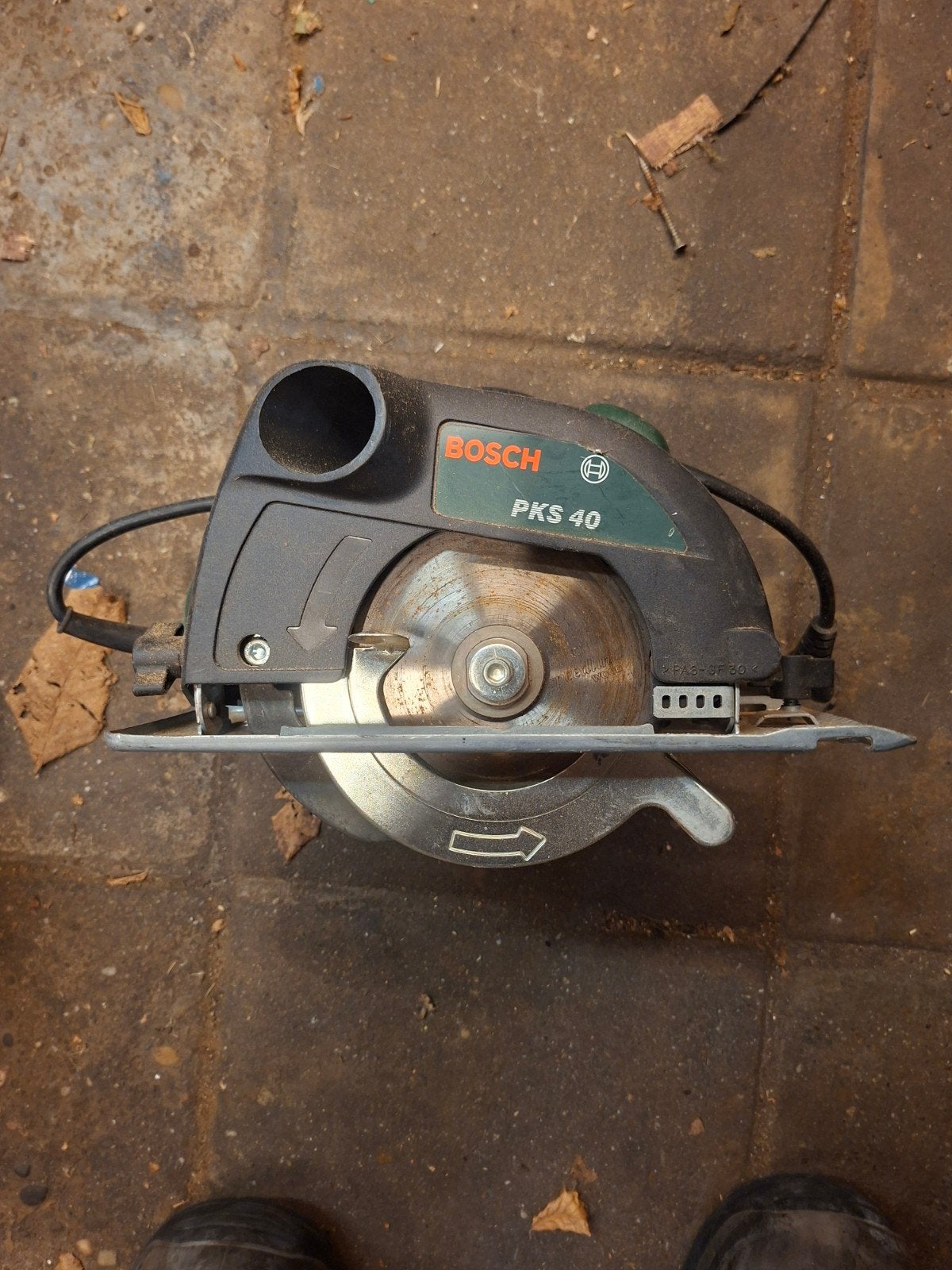 Bosch PKS 40 Cirkelzaag, Ophalen of Verzenden, Gebruikt, Cirkelzaag, Bosch