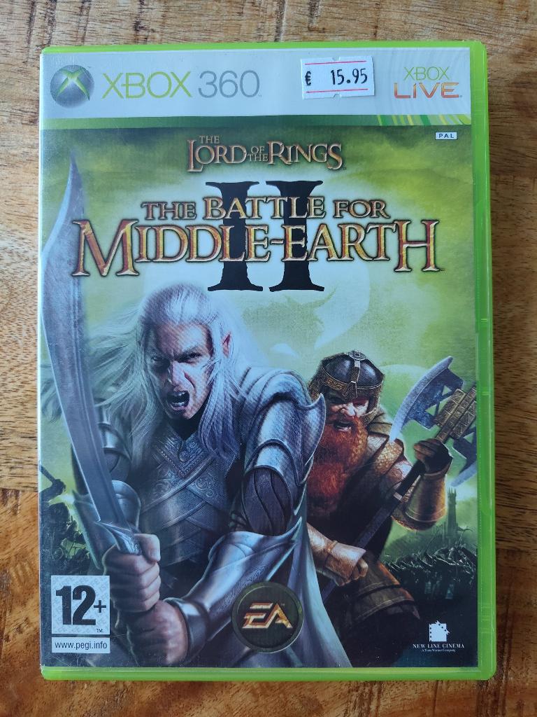 LOTR: The Battle of Middle Earth II, Xbox 360, PAL, CIB, Spelcomputers en Games, Games | Xbox 360, Gebruikt, 1 speler, Ophalen of Verzenden