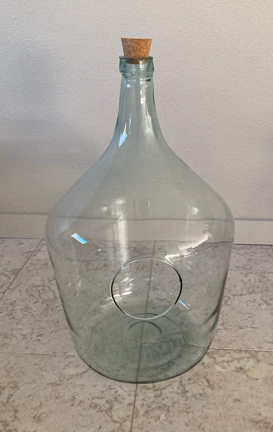 Prachtige grote planten stolp vaas, 50cm hoog 30cm diameter, Ophalen, Zo goed als nieuw