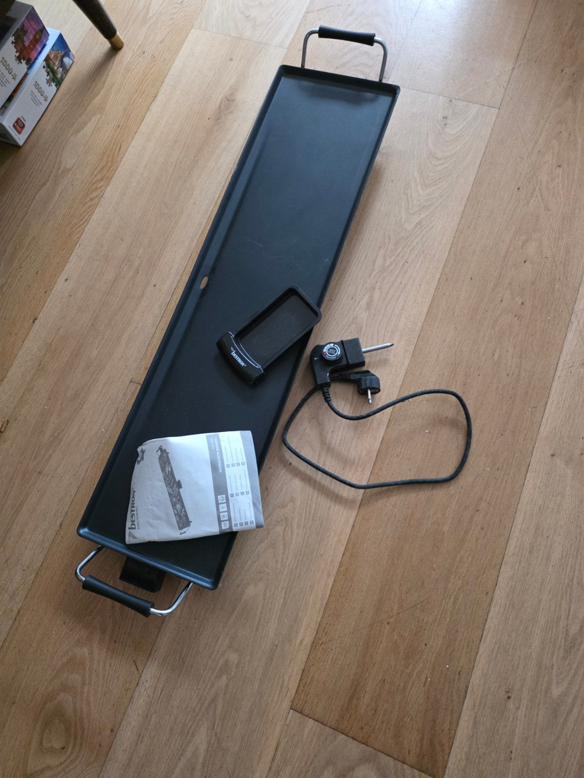 Bestron Tafelgrill/Teppanyaki Grillplaat, Ophalen, Zo goed als nieuw, Tafelgrill