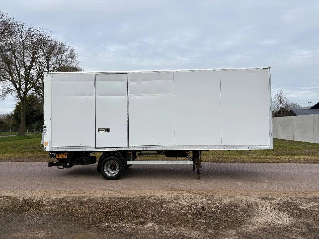 vf minitrailer Be oplegger 6.6 TON met laadklep 1000 kg, Auto's, Overige brandstoffen, Wit, Bedrijf, Aanhangers en Opleggers