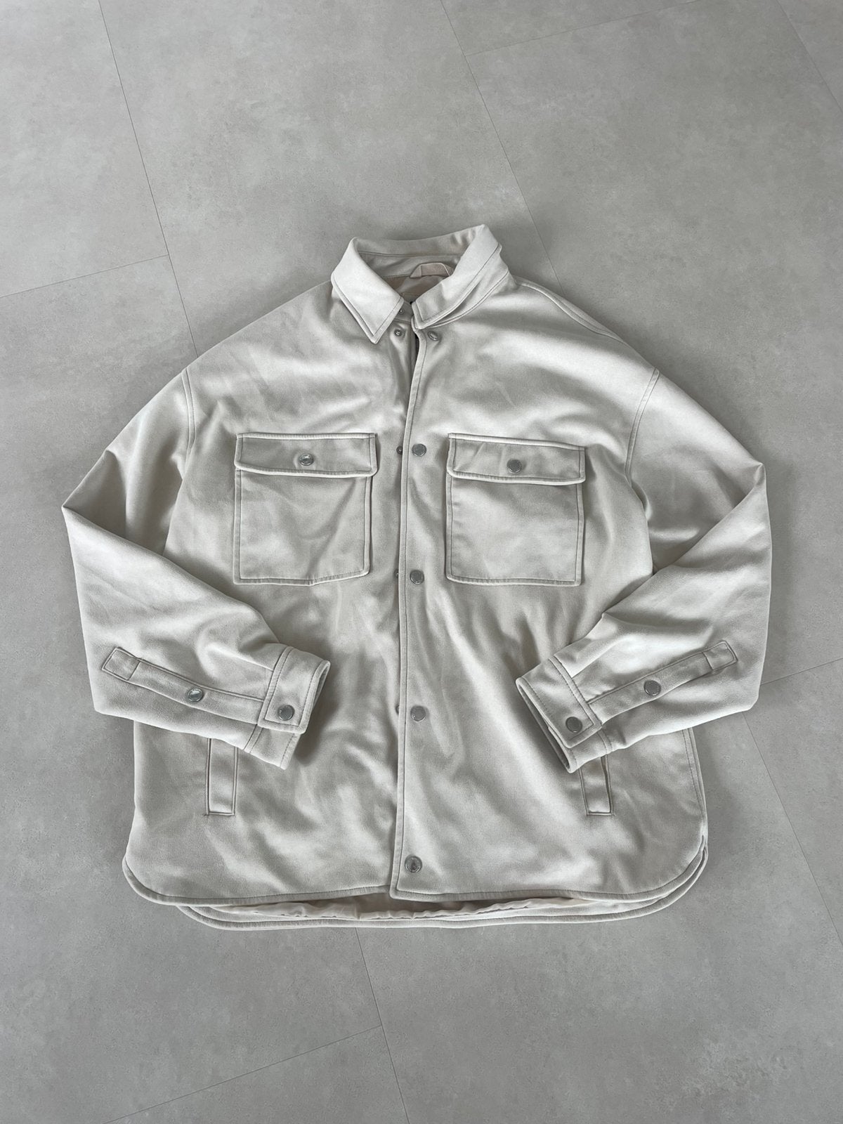 Bershka Jasje, Kleding | Heren, Ophalen of Verzenden, Zo goed als nieuw, Maat 52/54 (L), Beige