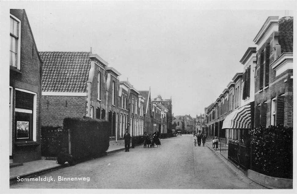 304-036-009 Sommelsdijk Binnenweg, Verzenden, Voor 1920, Zuid-Holland