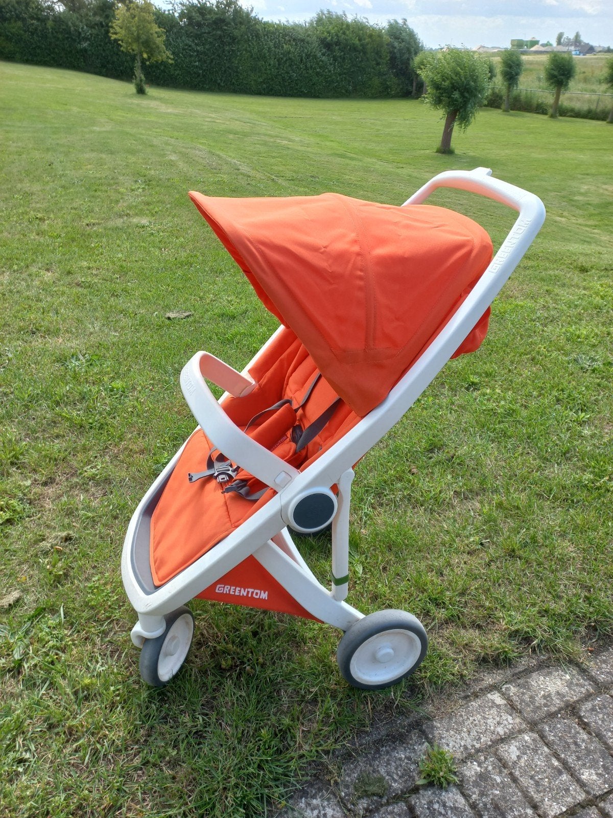 Greentom inklapbare wandelwagen - Oranje, Ophalen, Zo goed als nieuw