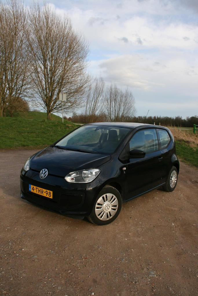 Volkswagen up! 1.0 44KW 2012 Zwart, Auto's, Volkswagen, Particulier, up!, Airbags, Airconditioning, Bluetooth, Elektrische ramen