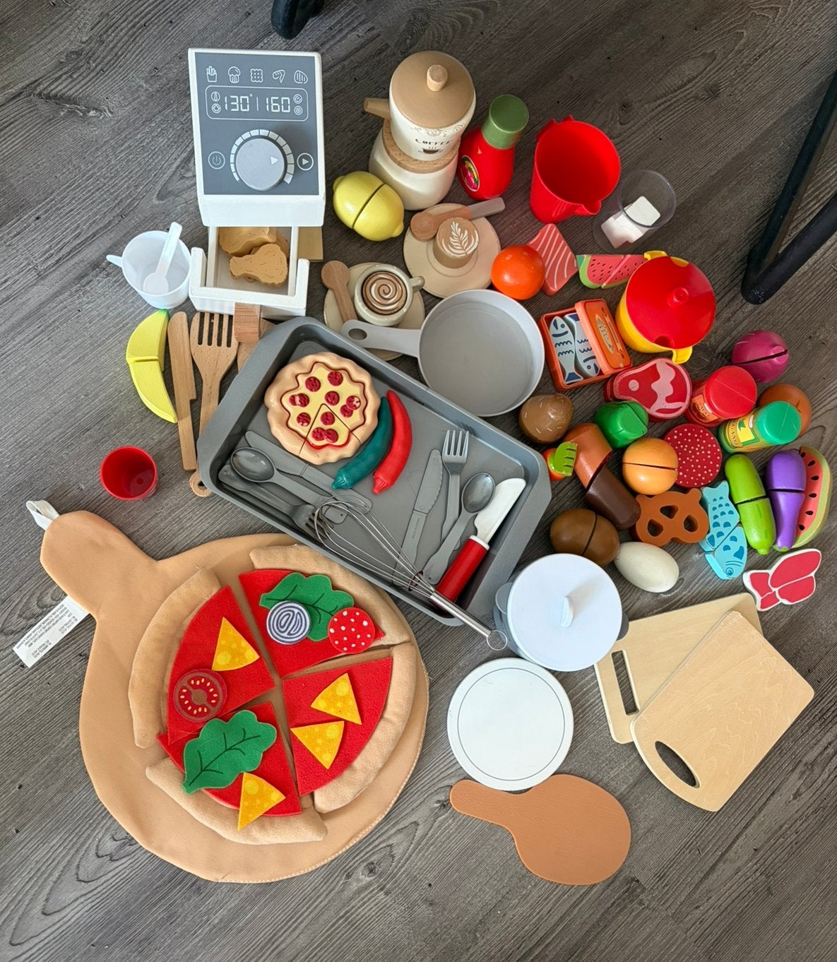 Speelgoed keuken accessoires, Ophalen, Gebruikt, Hout, Speelkeuken-accessoire