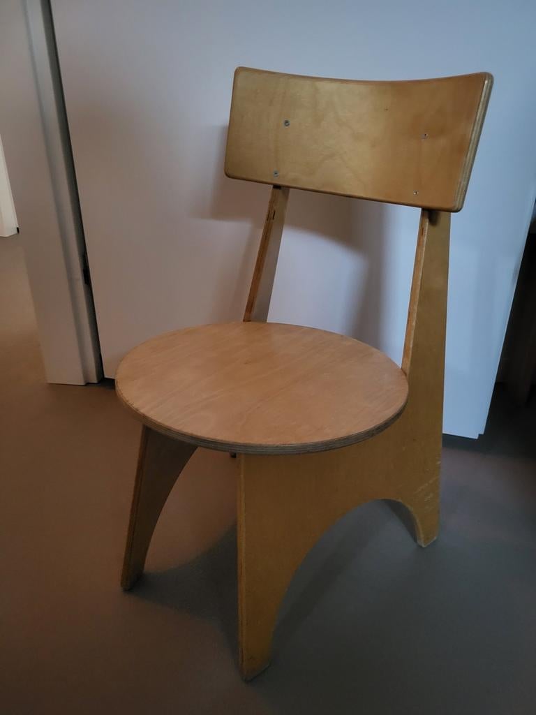Educo stoel van gelamineerd hout, Ophalen, Gebruikt, Overige kleuren, Modern, Tijdloos
