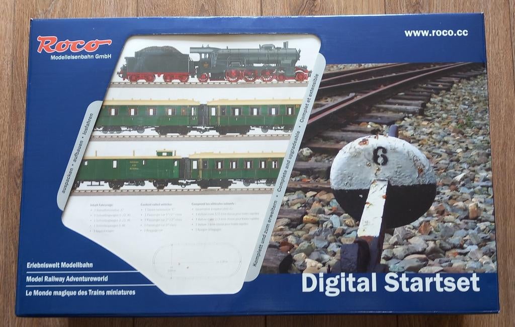 Roco Digital Startset 41279 treinset, Hobby en Vrije tijd, Modeltreinen | H0, Ophalen, Treinset, Gelijkstroom of Wisselstroom