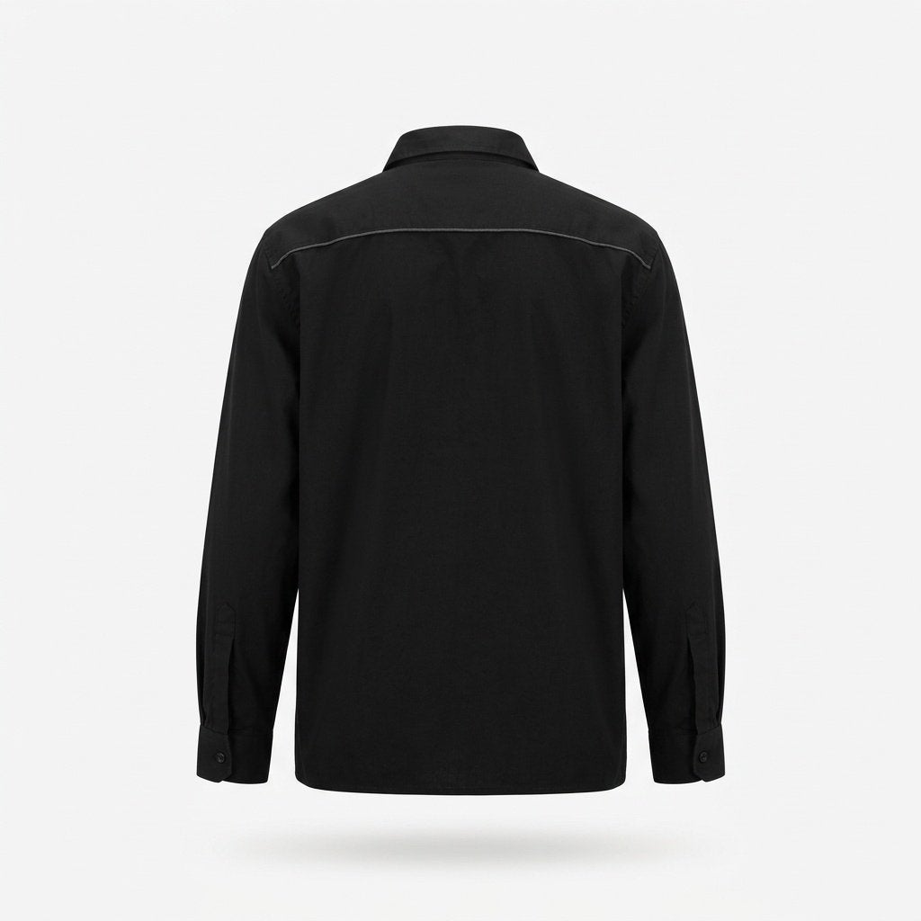 RT-0175 Harley-Davidson overhemd zwart lange mouw XL, Kleding | Heren, Zwart, Ophalen of Verzenden, Zo goed als nieuw, Halswijdte 43/44 (XL)