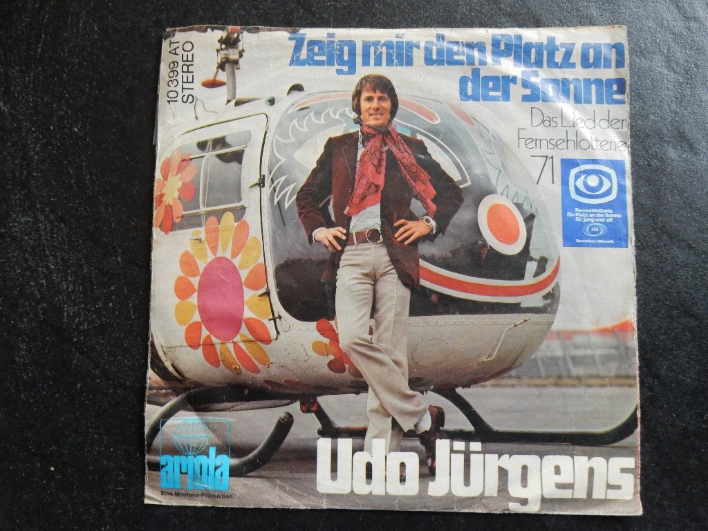 Udo Jurgens - Zeig mir den platz an der Sanne, Ophalen of Verzenden, Zo goed als nieuw, Pop