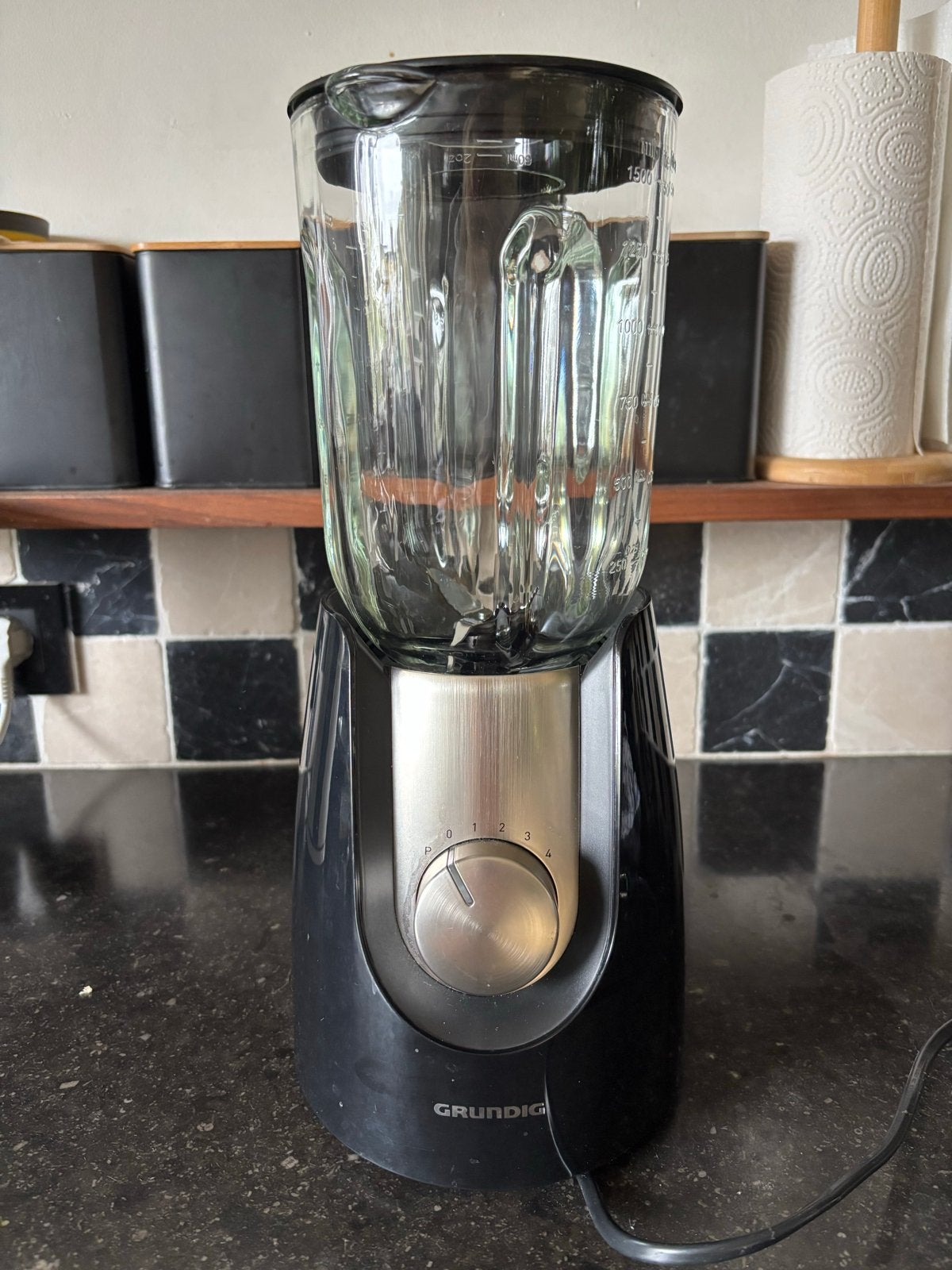 Grundig Blender SM 7280 - 600W - zo goed als nieuw, Witgoed en Apparatuur, Blenders, Ophalen of Verzenden, Zo goed als nieuw, Blender