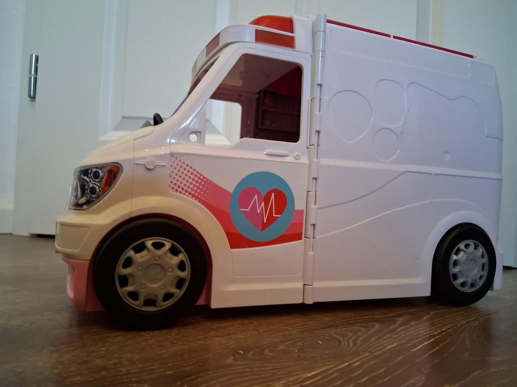 Barbie Ambulance Speelset - Red de Dag!, Ophalen of Verzenden, Gebruikt, Meisje