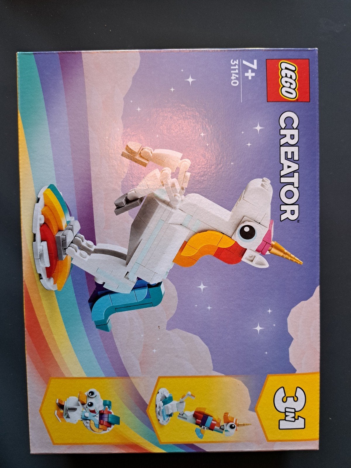 LEGO Creator 3in1 Magische Eenhoorn 31140, Ophalen of Verzenden, Nieuw, Overige merken