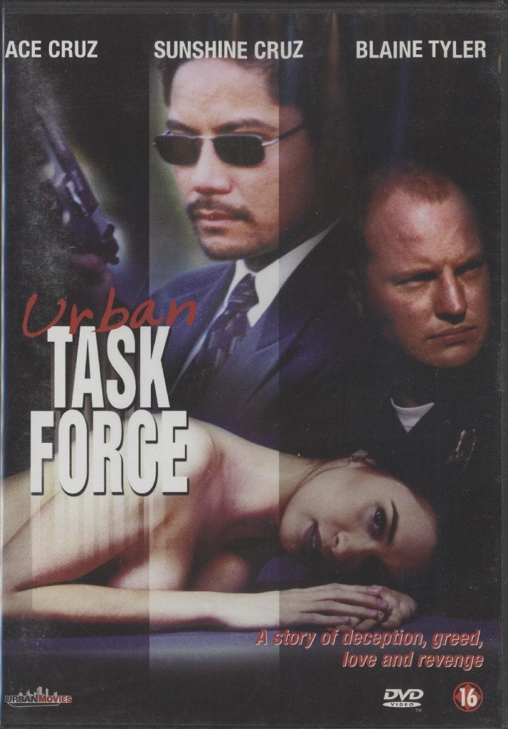 73) Urban film: Task Force: met Ace Cruz en Blaine Tyler, Vanaf 16 jaar, Ophalen of Verzenden, Gebruikt, Actie