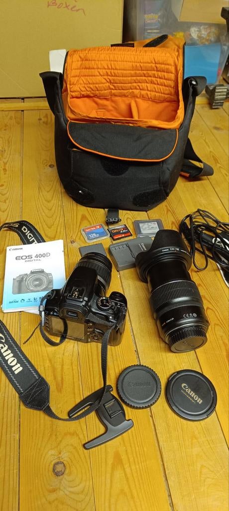 Canon eos 400D, Ophalen, Canon, Geen optische zoom