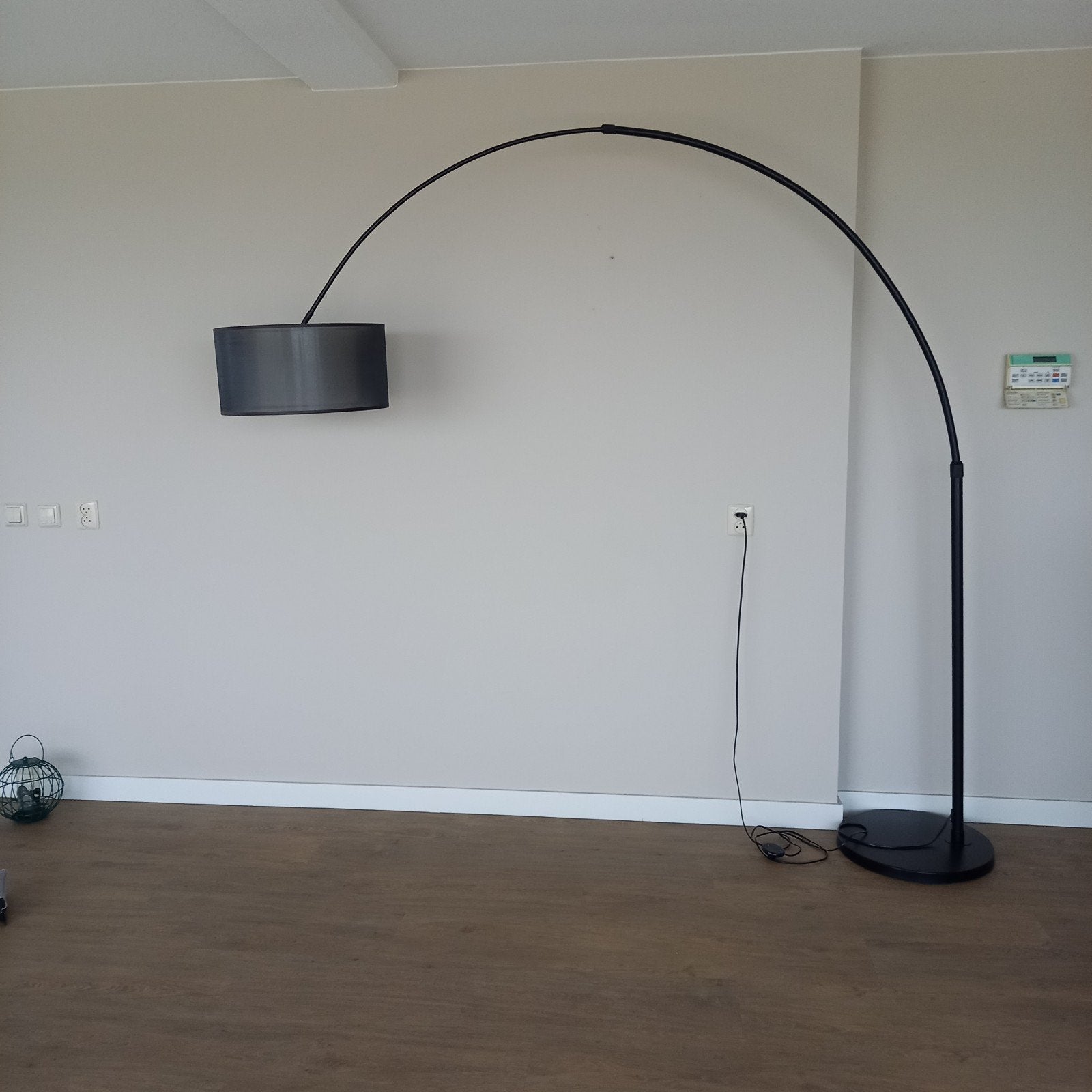 Rietveld licht& wonen booglamp met kap, Ophalen, Zo goed als nieuw