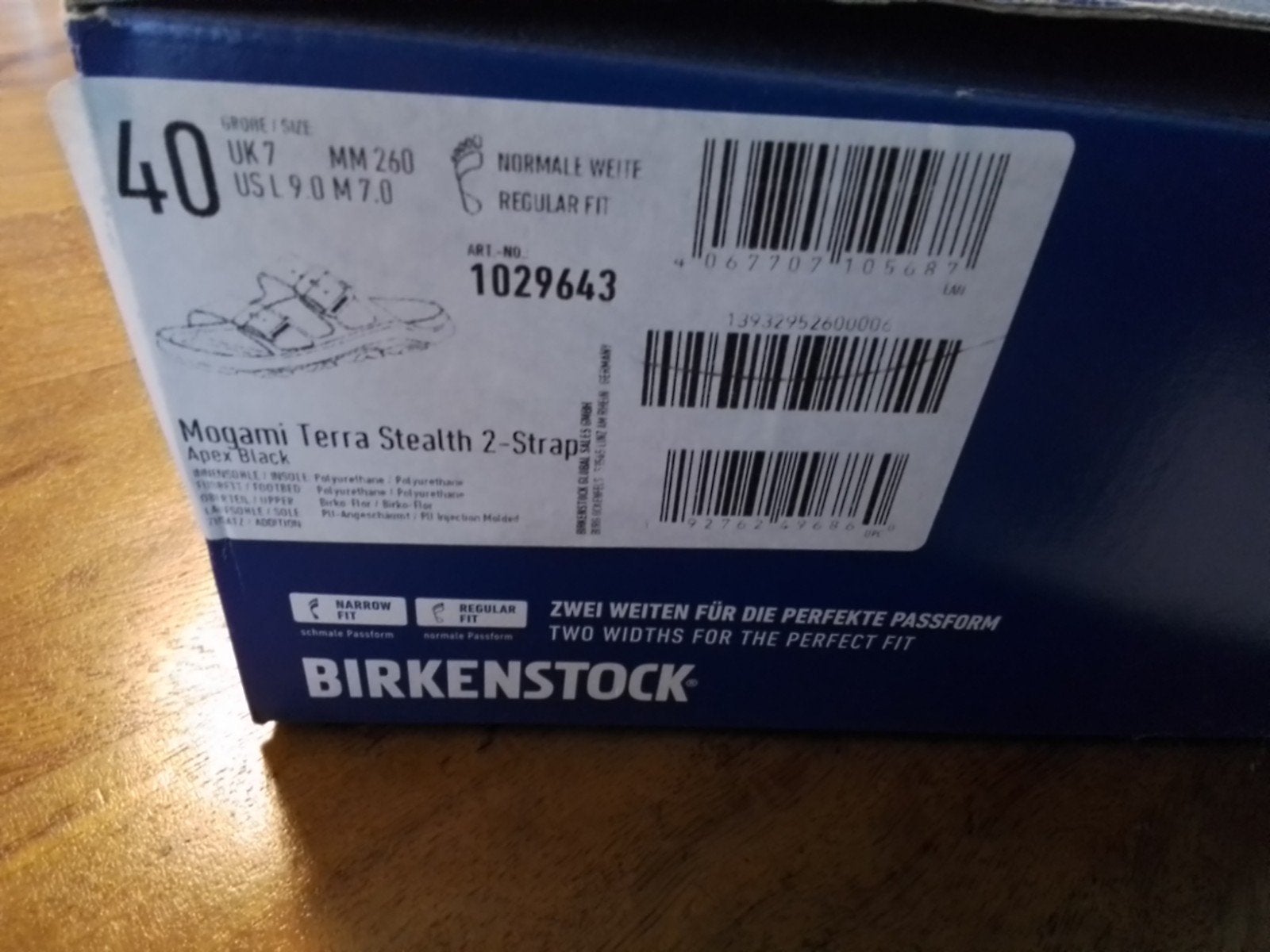 Birkenstock Mogami sandaal, maat 40, Zwart, Zo goed als nieuw, Birkenstock, Ophalen