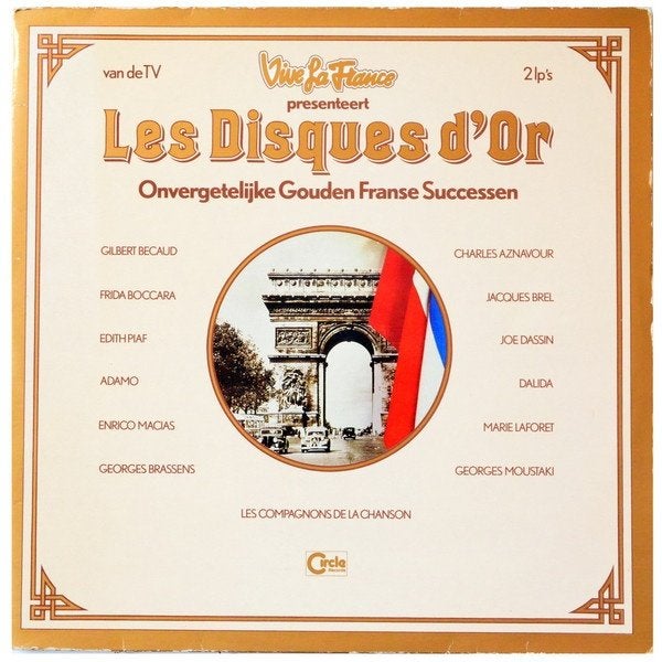 Les Disques D'Or (Onvergetelijke Gouden Franse Successen)2LP, Ophalen of Verzenden, Nieuw in verpakking, 12 inch