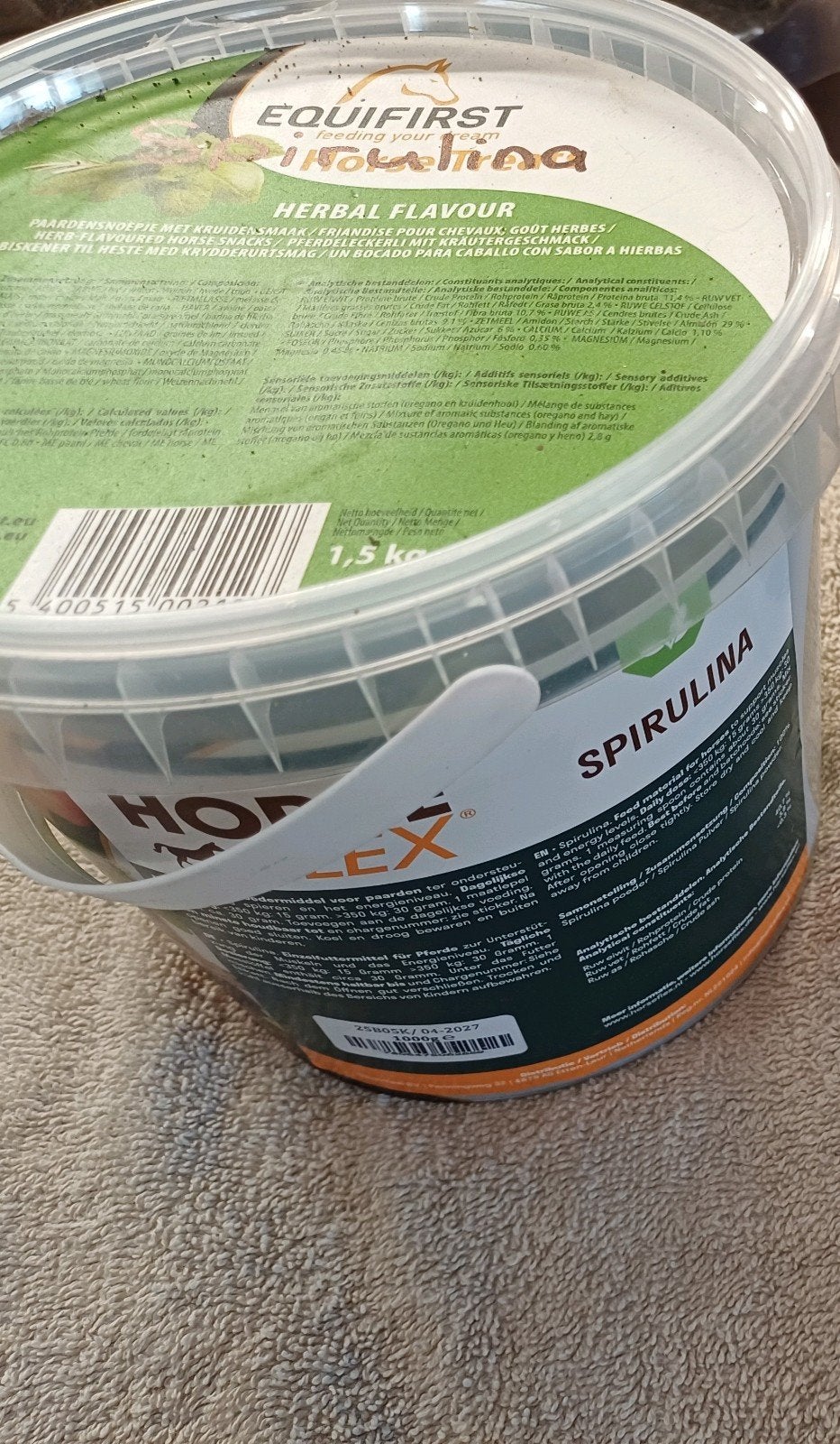 Horseflex Spirulina, Dieren en Toebehoren, Horseflex, Ophalen, Gebruikt, Voedingssupplement