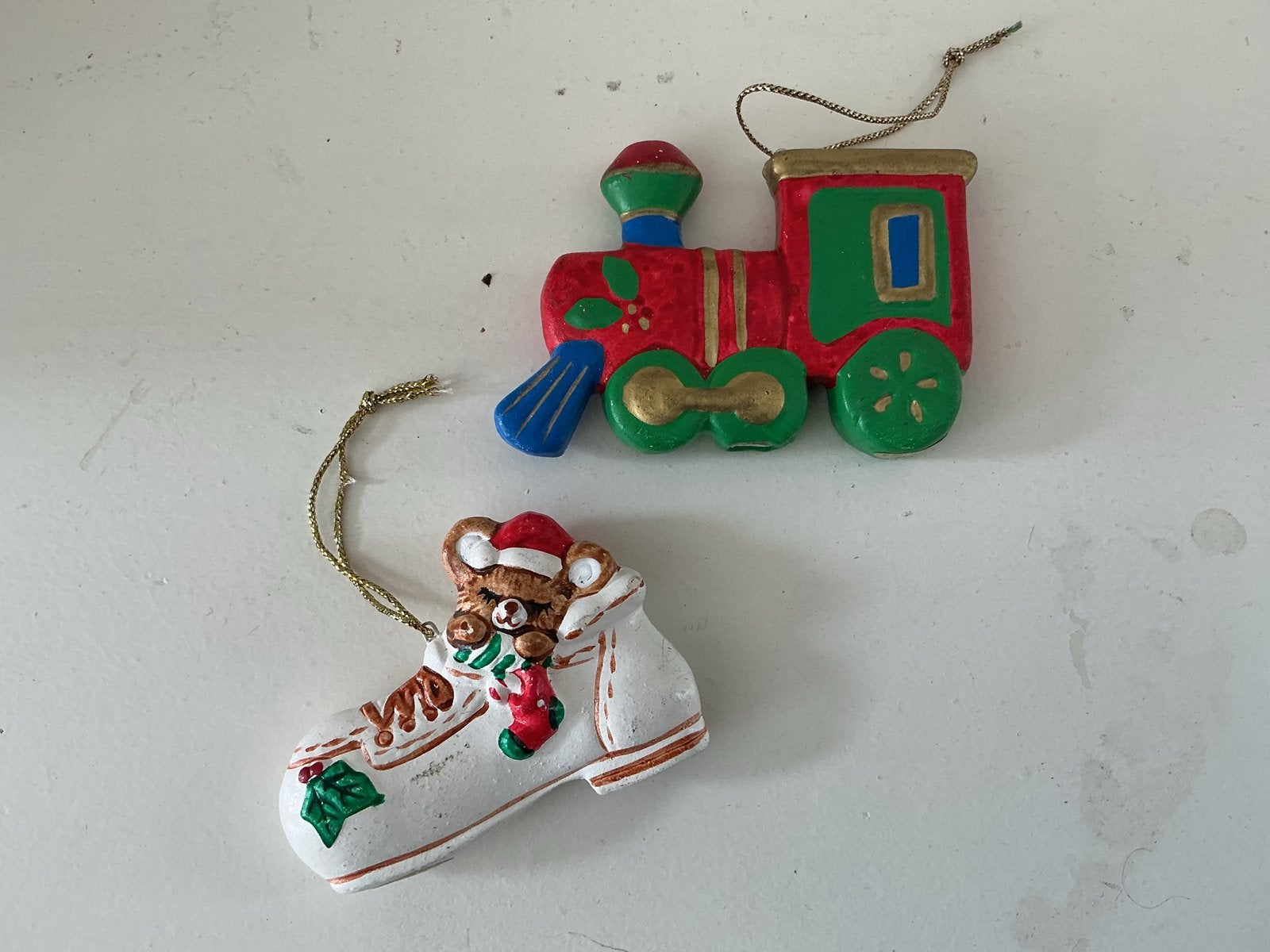 Vintage Russ Berrie Kerstballen Kersthangers, Diversen, Ophalen of Verzenden