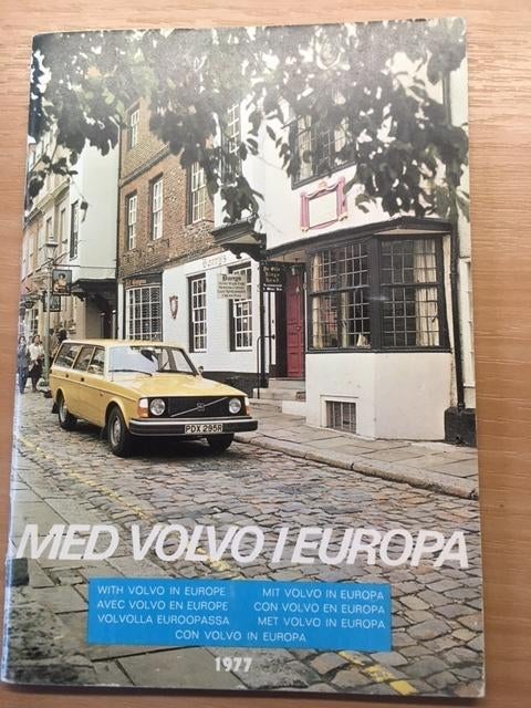 Volvo        Dealerboekje    Europa             1977   VOLVO, Ophalen of Verzenden
