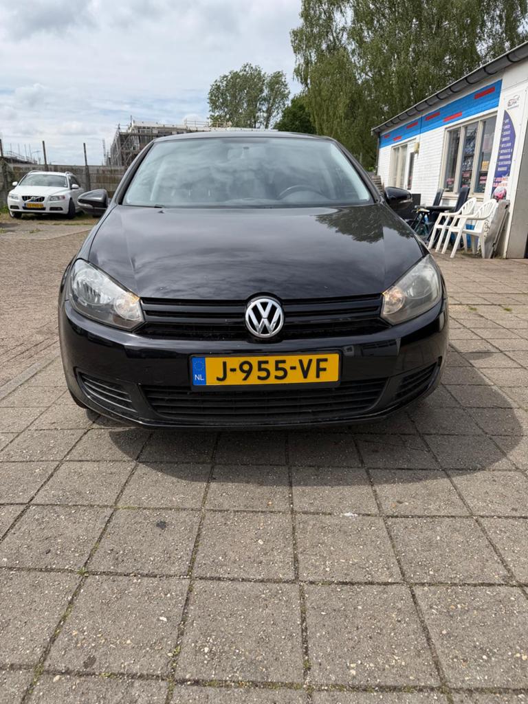 Volkswagen Golf 1.2 TSI 63KW 5D 2012 Zwart, Auto's, Voorwielaandrijving, 4 cilinders, 610 kg, Bedrijf